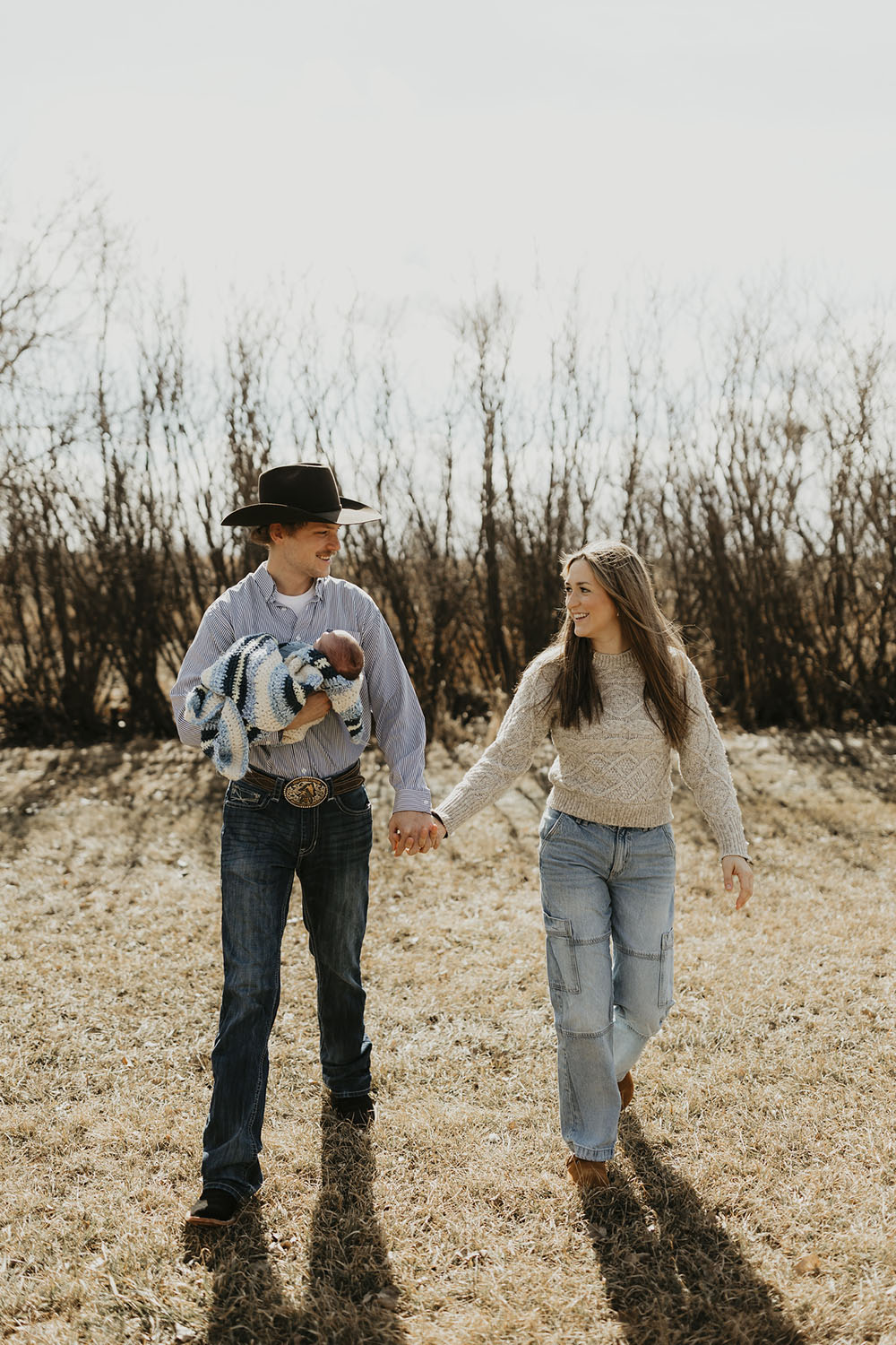 the team behind Two 7 Three Ranch Goods - Dylan & Jaycee